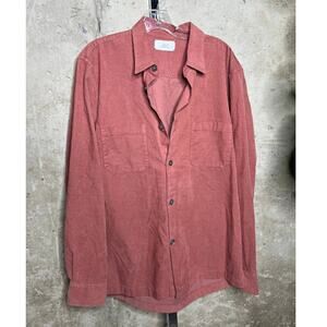 Mr. P X Mr. Porter Burnt Orange Corduroy Sz. Large